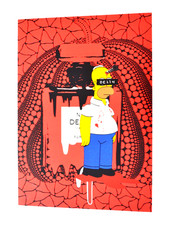 DEATH NYC, lithographie, Omer