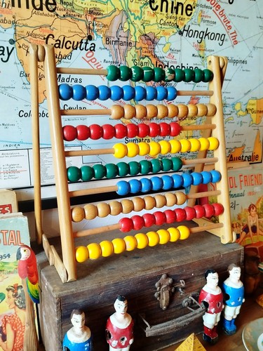 Grand boulier abacus vintage - grand,
