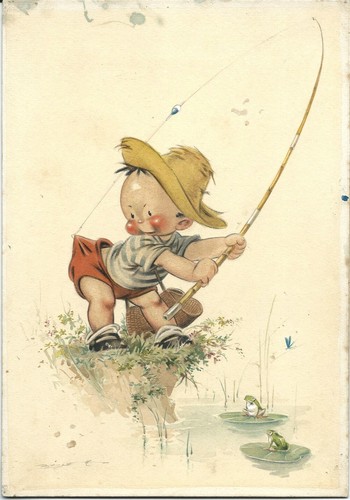 Rare magnifique gouache - rare,