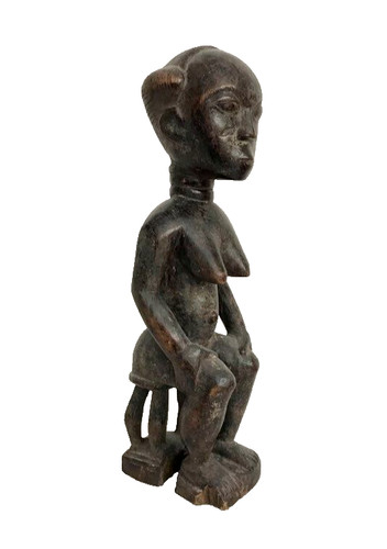 Grande statue baoulé ancienne - grande,