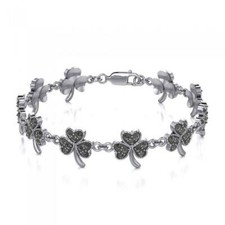 Trèfle Irlandais Marcassite