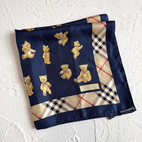 Foulard carré soie ours - en,