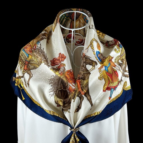 Foulard vintage soie - en, hermes