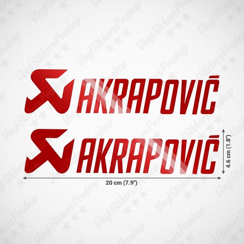 Lot stickers akrapovic cm - lot,