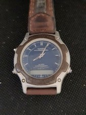 Montre Casio Illuminator Quartz Chronographe  37 mm  ref F163