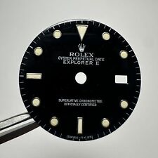 Rolex Explorer 2 II Cadran 16570 16550 Noir Vintage " Damaged