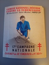 Carnet 10 TIMBRES - VIGNETTES