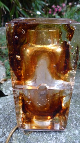 Murano glass lamp - glass, albano