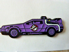 PIN'S VOITURES  /  DELOREAN   /  RETOUR VERS  LE  FUTUR / GHOST  BUSTERS / RARE
