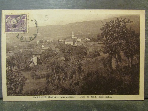 Cpa veranne vue generale - vue,