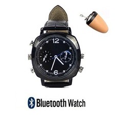 kit espion sans fil Montre Bluetooth inductive + écouteur espion