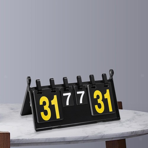 Flip scoreboard chiffres - 4,