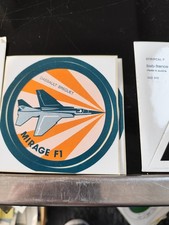 Autocollant MIRAGE F1     - DASSAULT BREGUET