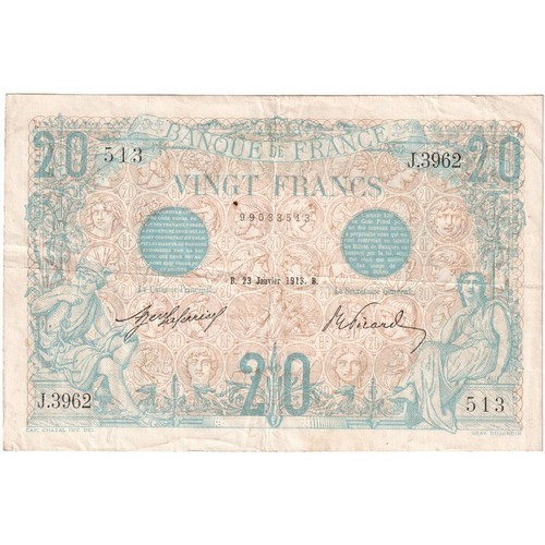 France francs bleu - francs,,