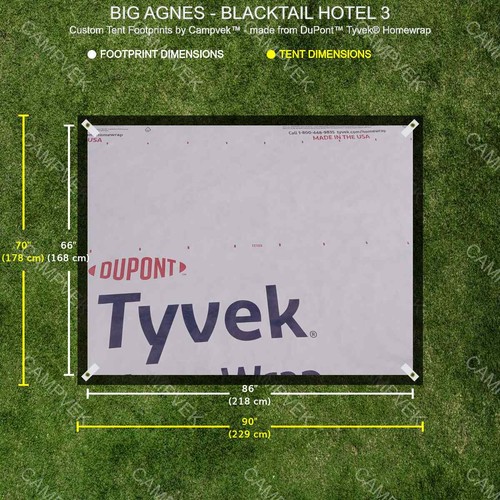 Tyvek footprint for - footprint, the