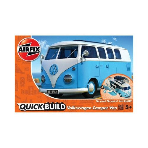 Airfix quick build camper - build, vw