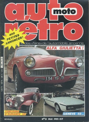 Auto retro 1982 - retro, 05/1982