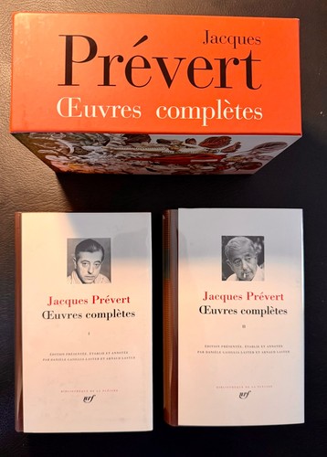 Jacques prévert la pléiade - prévert,