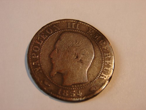 France centimes napoleon - france., 5