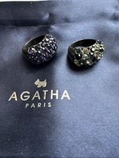 2 Bagues Agatha Paris 