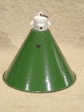 Ancien abat jour conique en