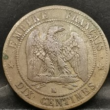 10 CENTIMES 1862 K BORDEAUX
