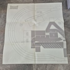 Tapis De Jeu Jouef Plan Reseau Circuit Train Vintage Modelisme Ferroviaire