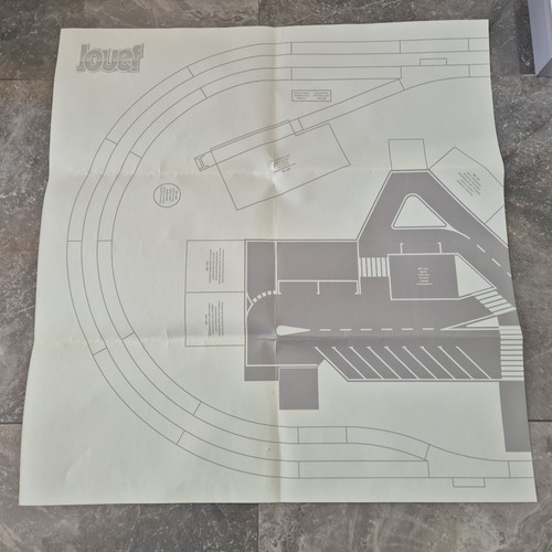 Tapis jeu jouef plan - tapis,