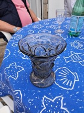 Vase Art Déco  en verre