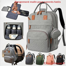 Sac à dos à langer multifonctionnel et étanche pour bébé, maman/Papa / voyage