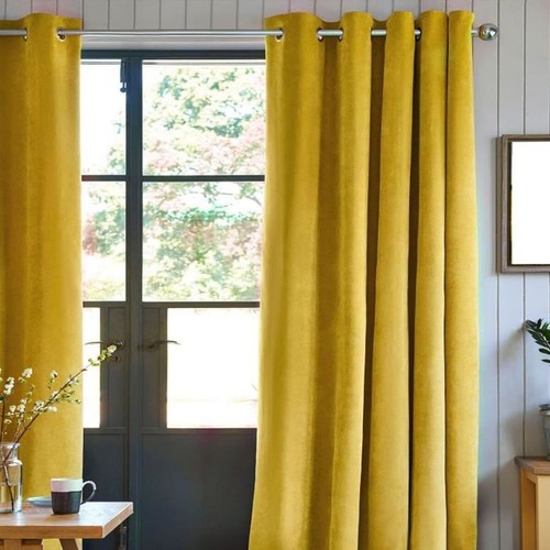 Rideau velours occultant 100 - occultant, 100%