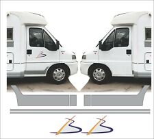 Jeu de décalcomanies de réparation avant Burstner modèle T, pour modèles de 1...