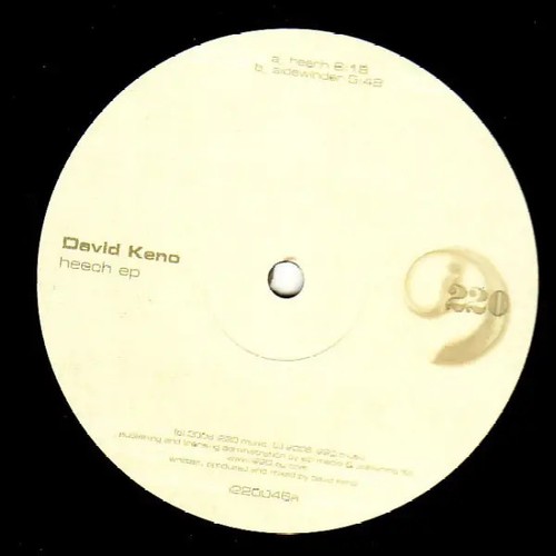 David keno heech single - heech, ep