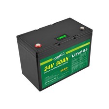 24V 50AH LIFEPO4 Lot Batterie