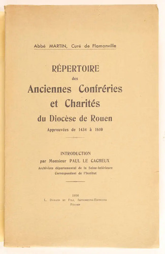 Martin anciennes confréries - martin,