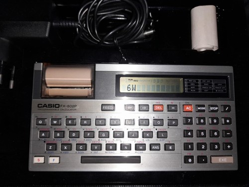 Casio 802p programmable - fx-802p,