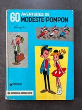 60 AVENTURES DE MODESTE ET POMPON FRANQUIN BD ED DARGAUD 1973