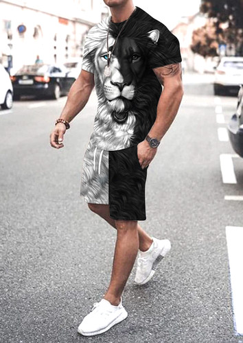 Hombre moda gráfico manga - moda,