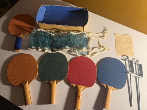 Vintage ping pong - ping, tennis