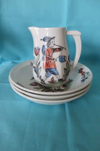 Lot pichet 3 plats - et,