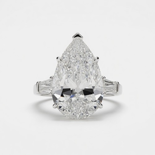 10ct pear lab - pear, diamond