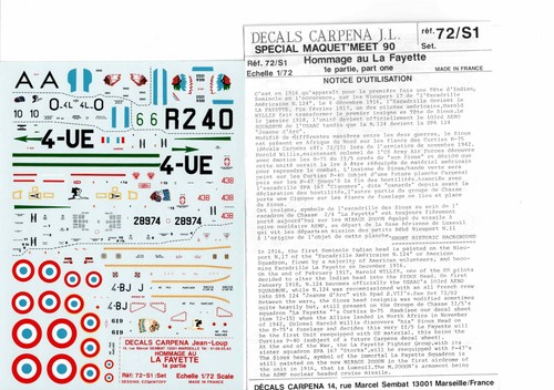 Carpena decals 72 s1 - 1/72,