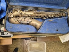Vintage Saxophone with Case