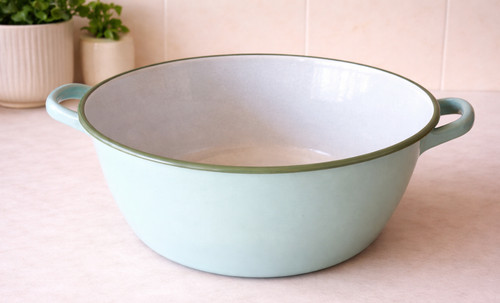 Bassine ancienne tôle - bassine,