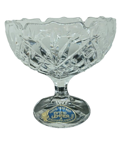 Cristal taillé main coupe - cristal,