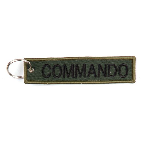 Porte cle commando double face - commando,