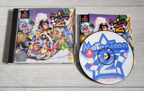 Jeu playstation ps1 motor toon - jeu,