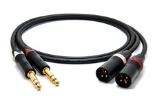 Enaudio Mogami 2534 Stereo Paire (L,R) Câble | Neutrik Or 6,3mm TRS - XLR Mâle