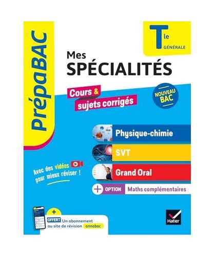 Prépabac mes spécialités - prépabac,