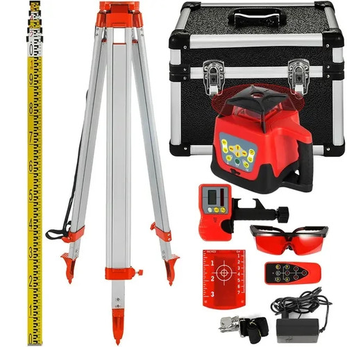 Niveau laser rouge - laser, rotatif